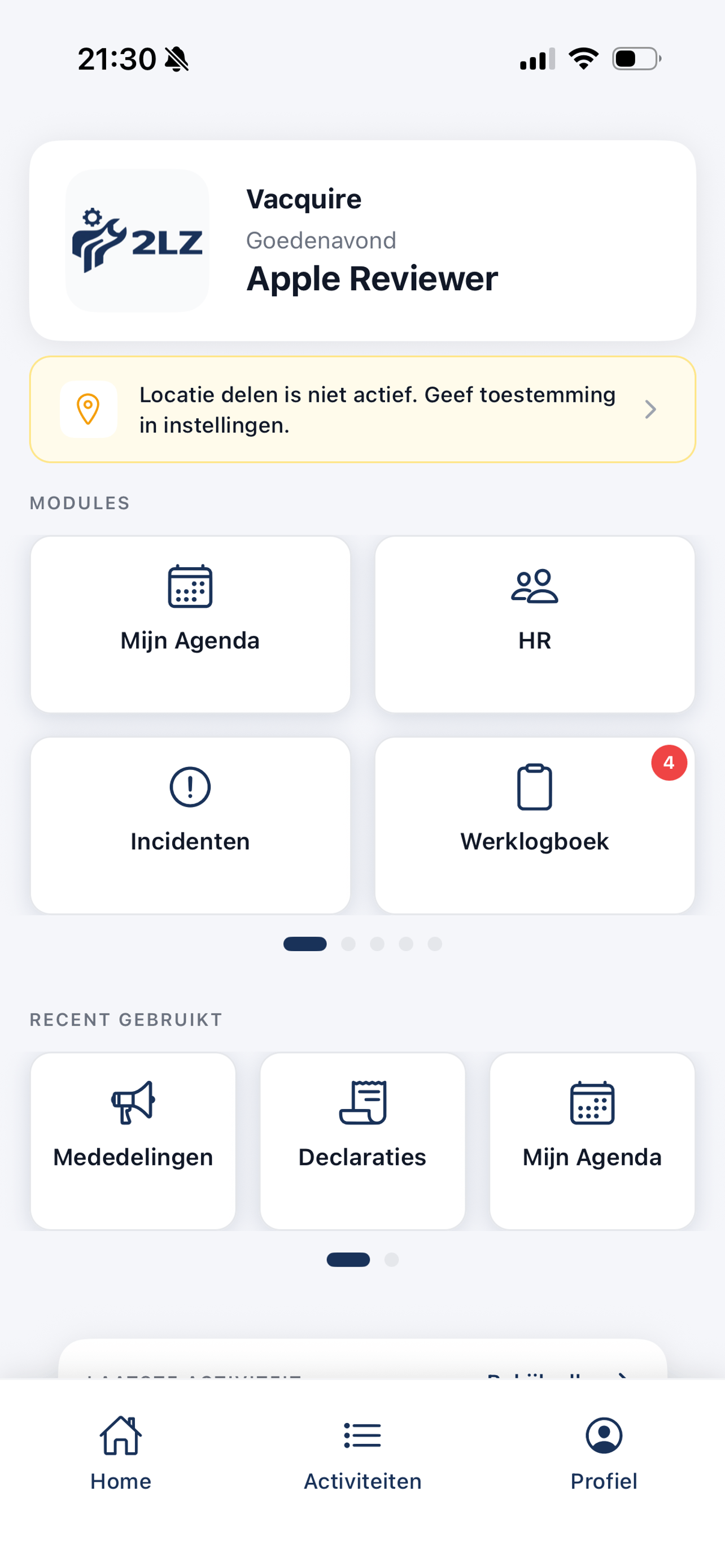 2LZ mobiele app